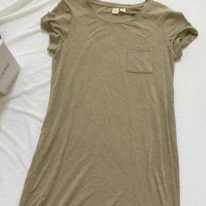 Neutral T-shirt dress. Never worn